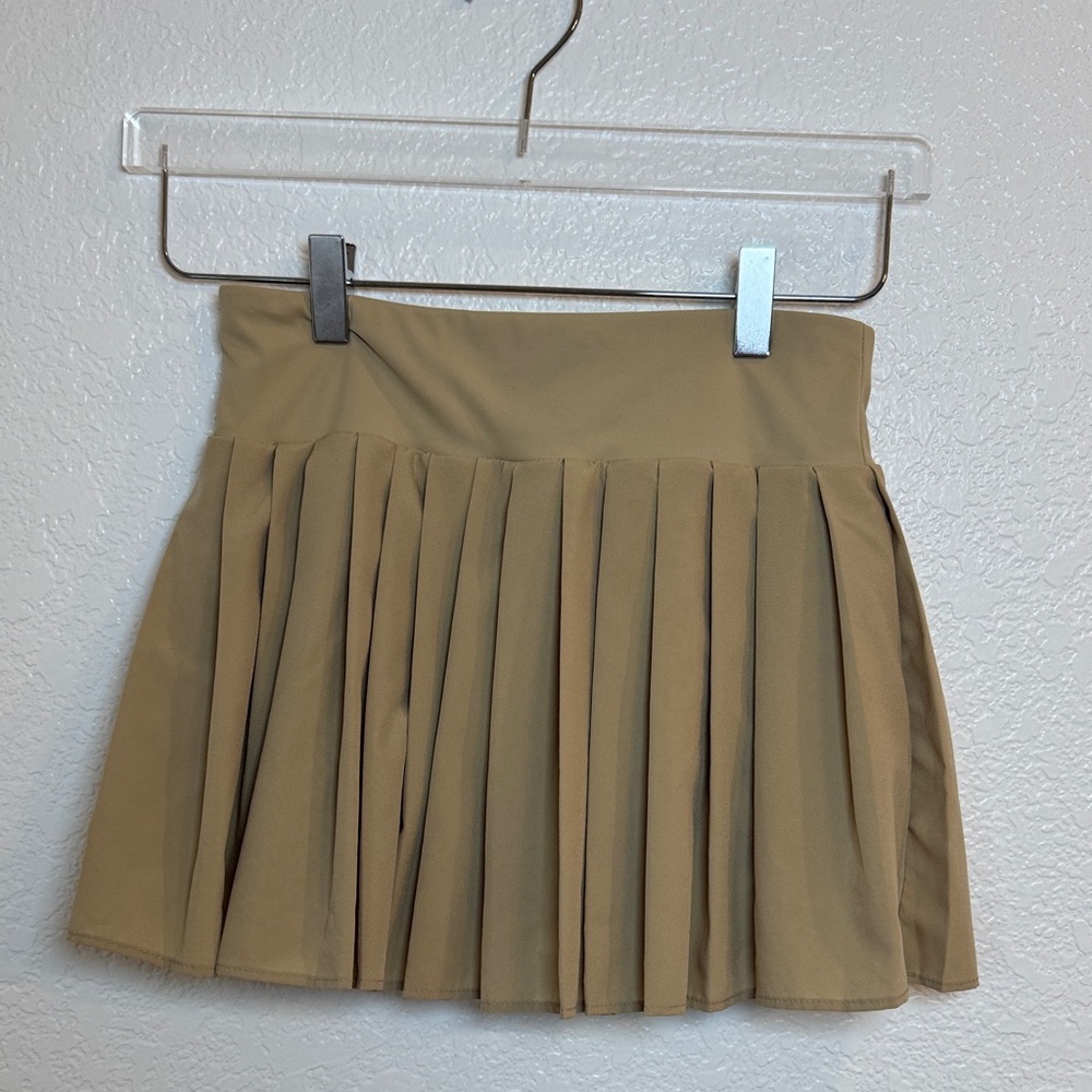 Old Navy Pleated Tan Girls' Skirt